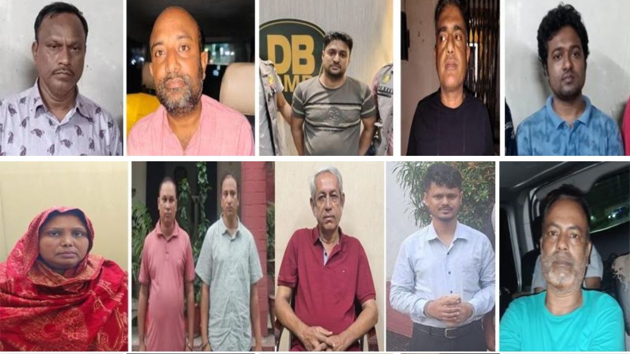 রাজধানীতে গ্রেপ্তার আওয়ামী লীগের ১১ নেতাকর্মী